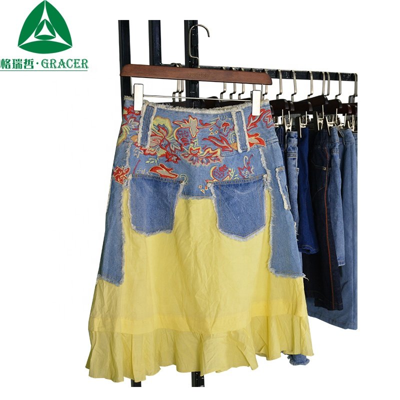 Jean Flair Skirt Used Clothing In Texas Used Clothes Second Hand Clothing Bales