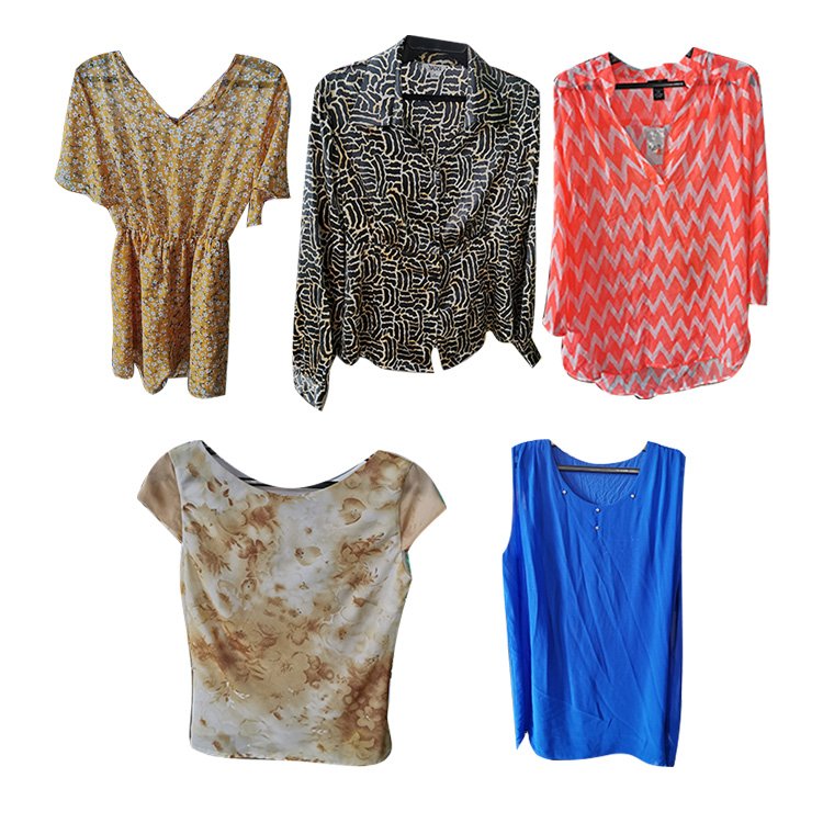 Wholesale cheap used summer women's mixed women's wear