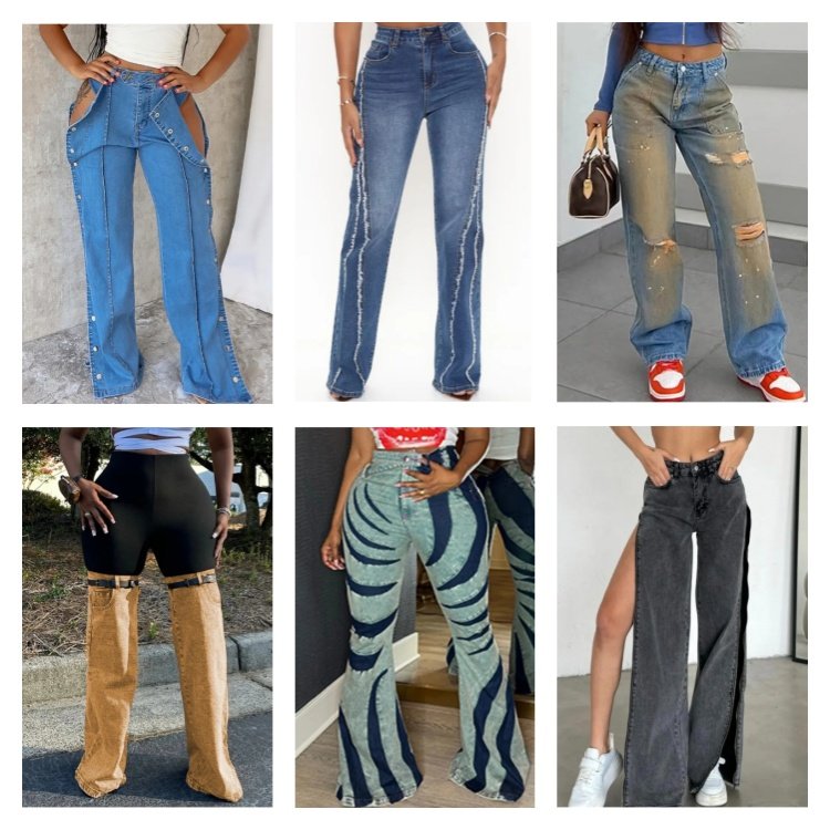 2023 summer new jeans pants used clothes korea men jeans second hand clothes for men