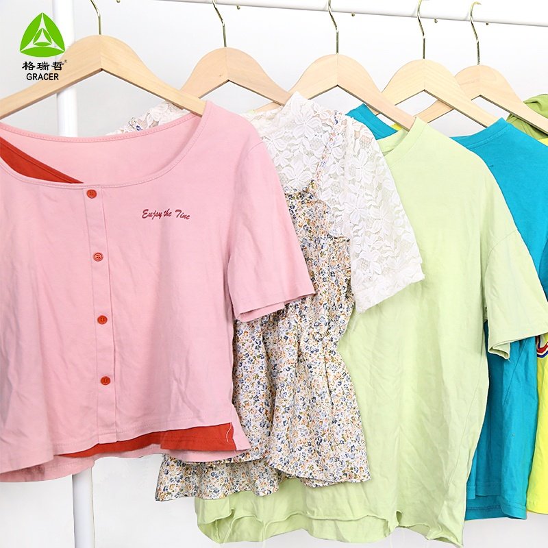 Used Clothes Bales For T Shirt A Grade Second Hand Clothes 1St Choice Thrift Store Ball
