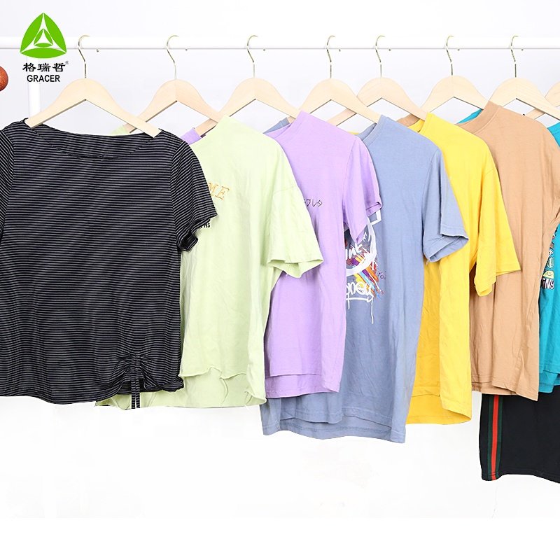 Used Clothes Bales For T Shirt A Grade Second Hand Clothes 1St Choice Thrift Store Ball