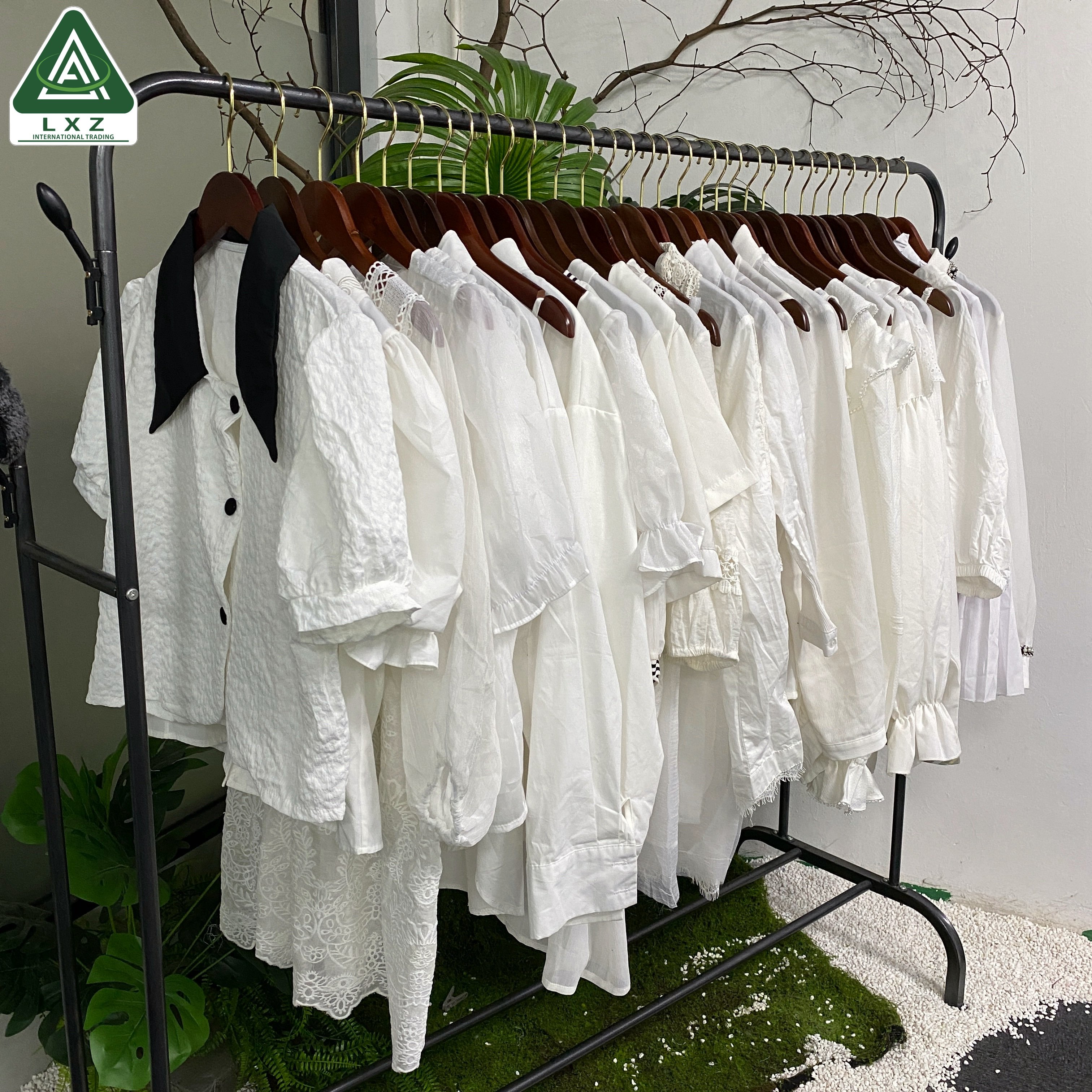 Ukay Ukay Bales White Cotton Blouse Second Hand Clothes Philippines Wholesale