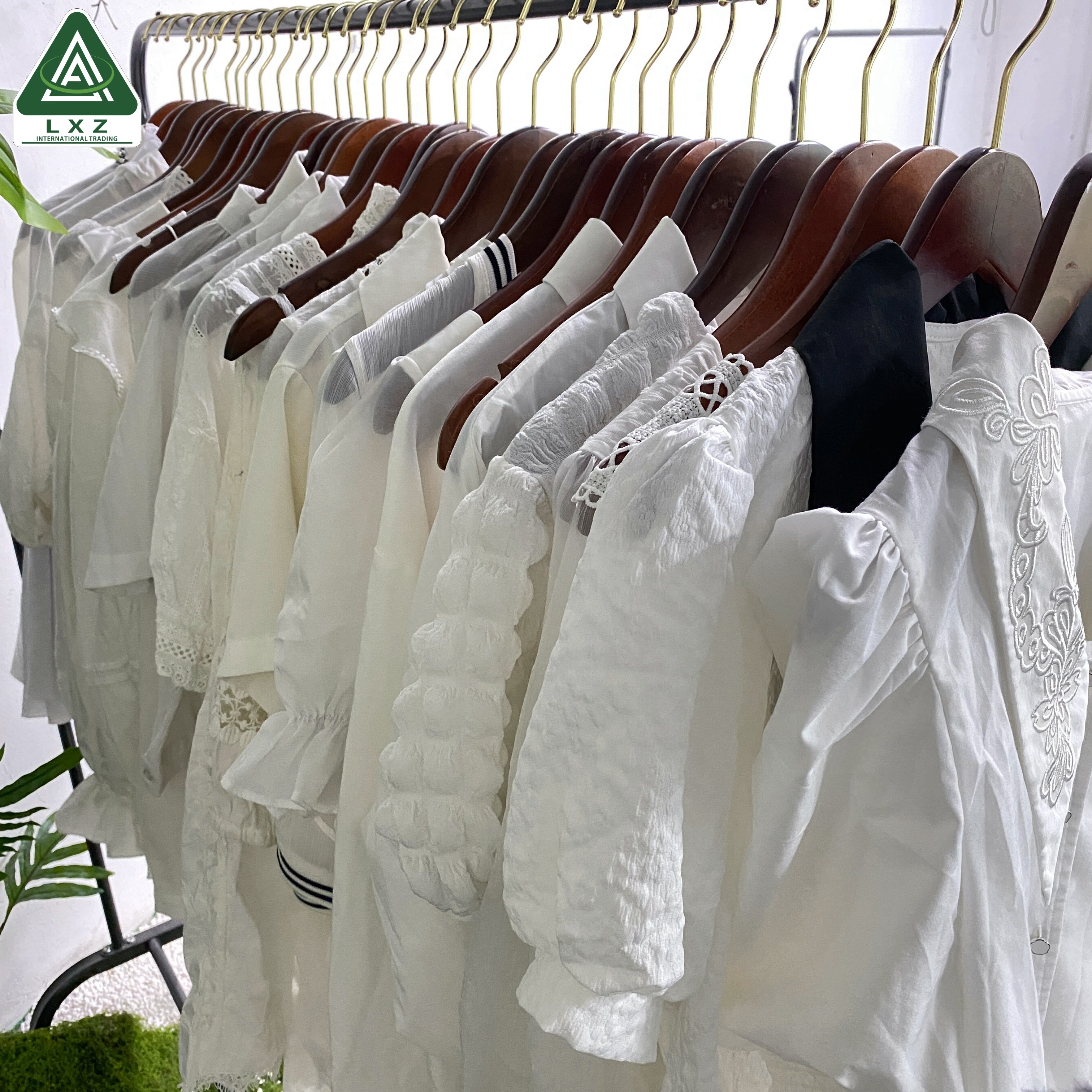 Ukay Ukay Bales White Cotton Blouse Second Hand Clothes Philippines Wholesale