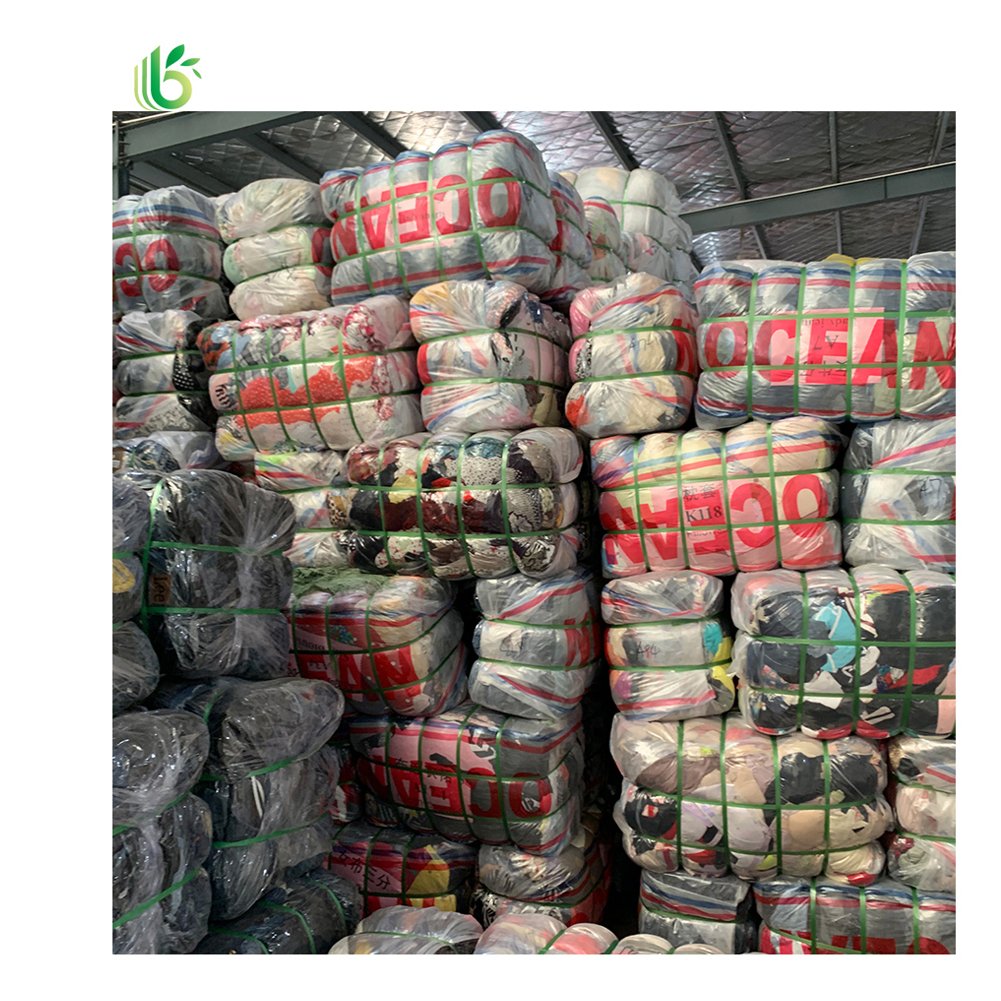 Fashion Quality Branded Bale Korean Bales Mixed Used Clothing 45Kg, Mixed Package Korean Used Clothes Bales