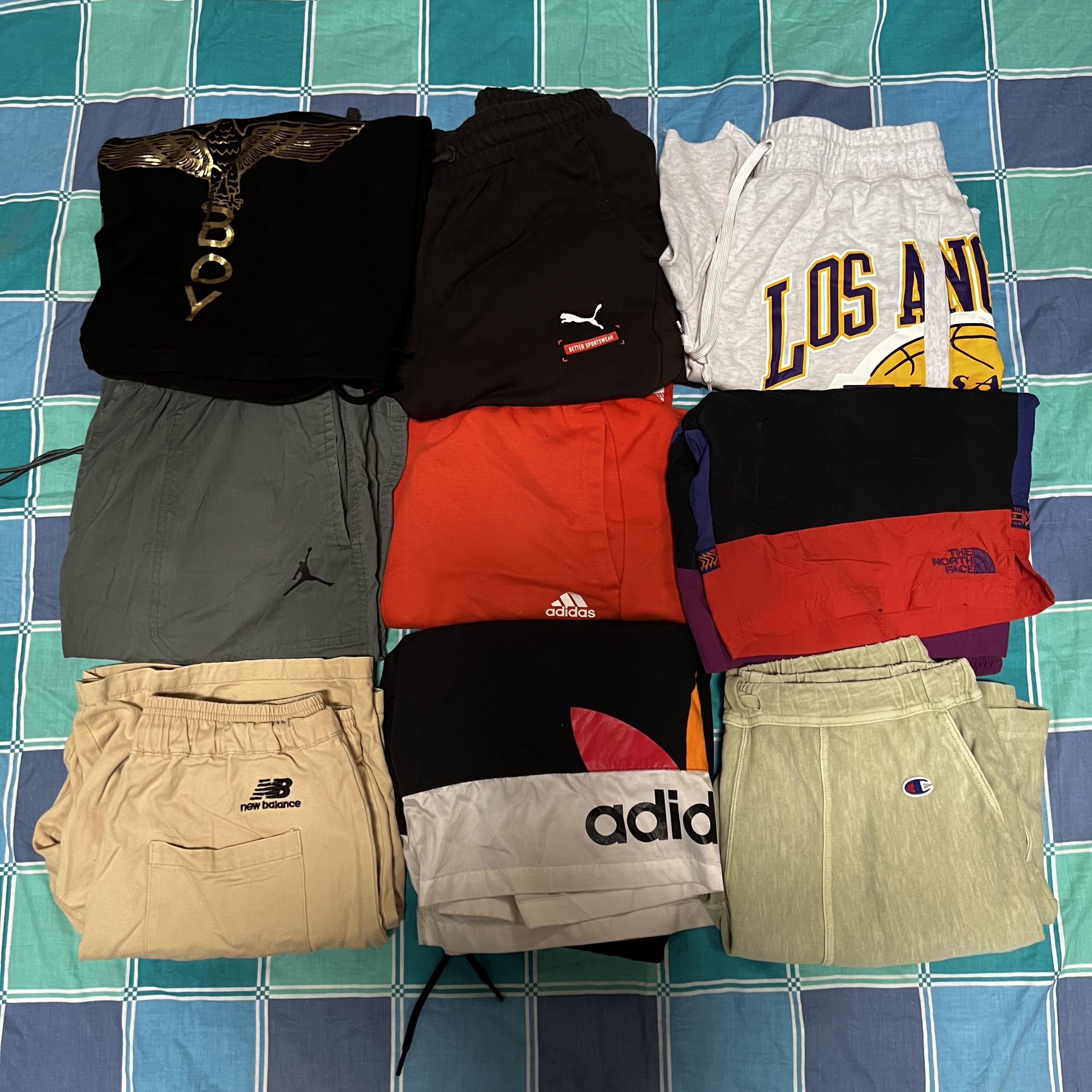 C02 Used clothes shirts and pants branded original in bales second hand wholesale clothes bulk from uk branded shorts