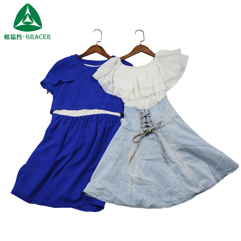 Cheap Korea Used Clothing Used Cotton Dress Used Clothes in Bales