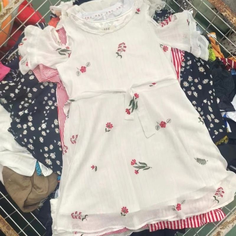 sale used clothes unsorted used dress summer mixed second hand dress