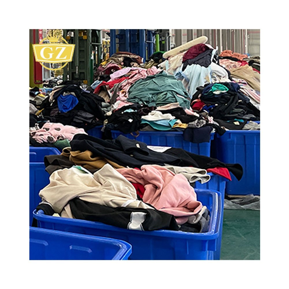 GZ High Standard Sorted Used Clothes Bales, Good Price Top Clean King Bale Used Clothes 45Kg