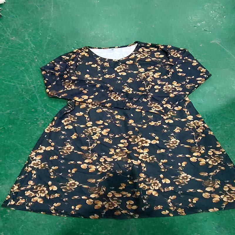 used clothes Elegant fashion Style Women Dress for Summer and Autumn mixed size