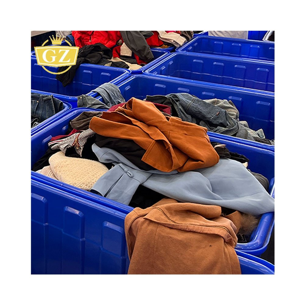 GZ Popular Carefully Category Used Clothes Bales, Premium A Grade Bales Used Clothes From UK