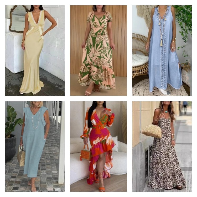 2023 Fashion Wholesale Clothes Factory Discount Assorted Bulk Clothing used Shop Blusas Tops Dresses Women