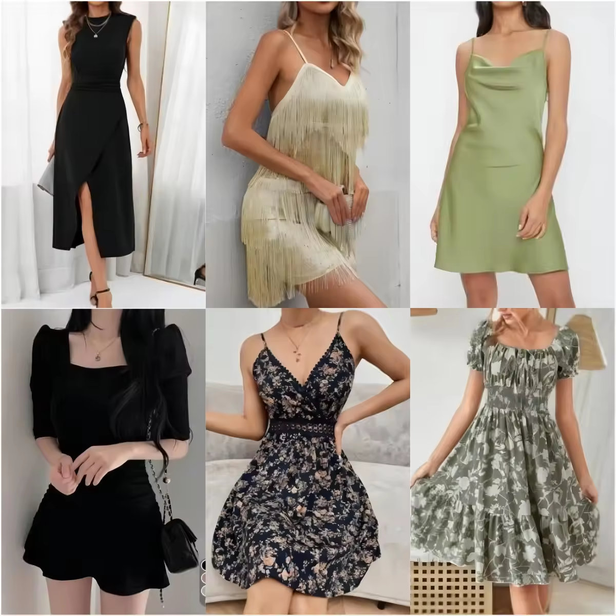 WO 2024 new summer dress women dress casual dress stock clothes mixed Brand