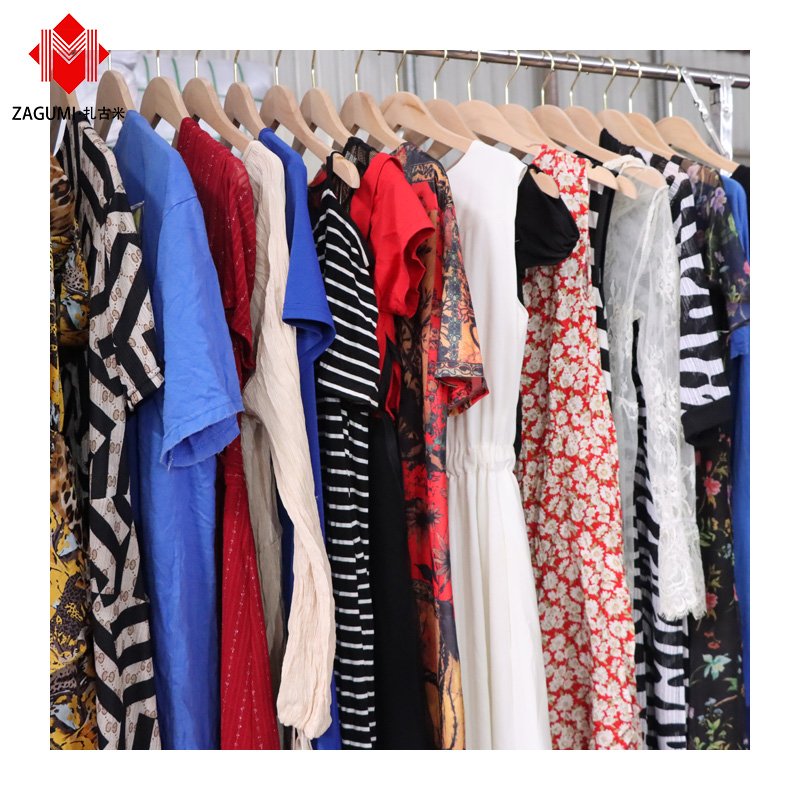 Fairly Free Used Clothes Bag Korean Import Clothes Bales Mixed Used Clothing Second Hand Used Clothes for Women Long Dresses
