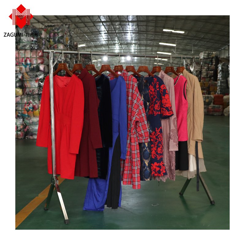 Fairly Free Used Clothes Bag Korean Import Clothes Bales Mixed Used Clothing Second Hand Used Clothes for Women Long Dresses