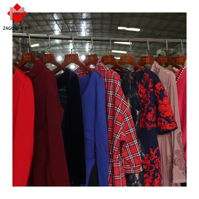 Fairly Free Used Clothes Bag Korean Import Clothes Bales Mixed Used Clothing Second Hand Used Clothes for Women Long Dresses