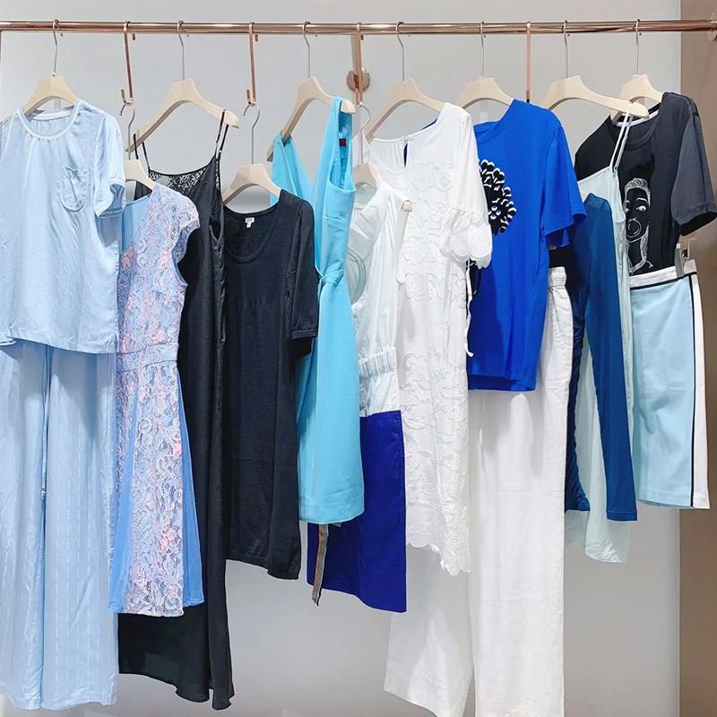 LOW MOQ wholesale Cheap womens clothes bulk clothing shipping shop wholesale clothing tops dress Used Clothes