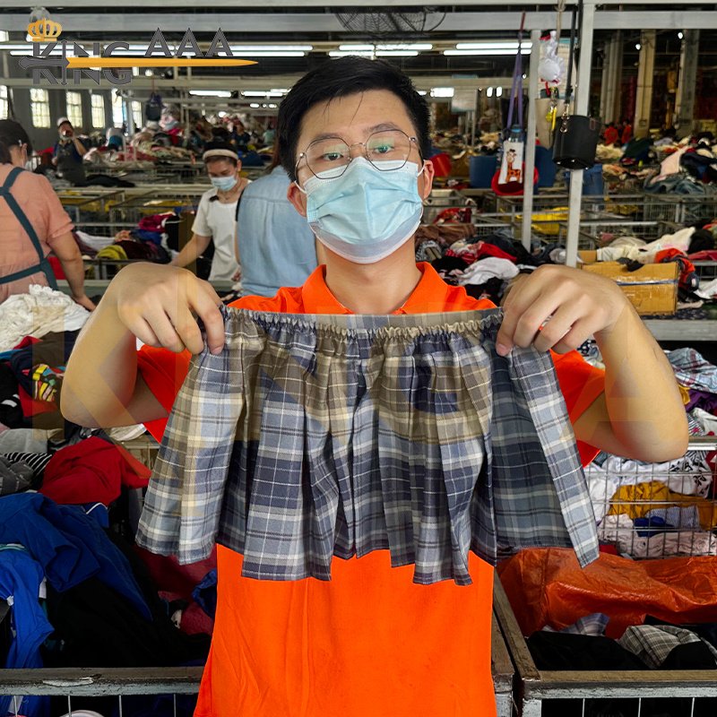 Ukay Bales Supplier Skirts 45kg Bales Korean Mixed spring Used Clothes for women