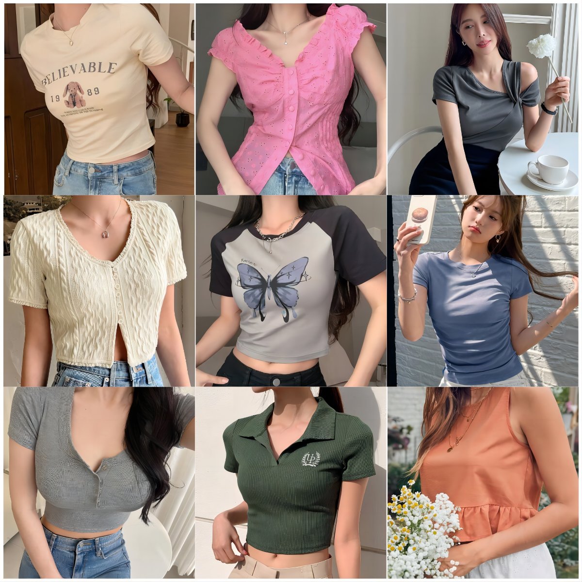 New stock clothes Women short top t-shirt low Price Bulk Clothing Casual Dress Clothes used clothes women dress