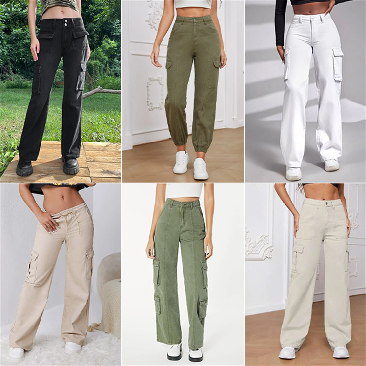 2023 xw NEW cotton trousers used clothing apparel stock used clothes bulk from mixed pants stock