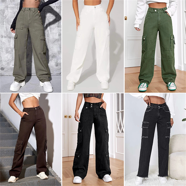 2023 xw NEW cotton trousers used clothing apparel stock used clothes bulk from mixed pants stock