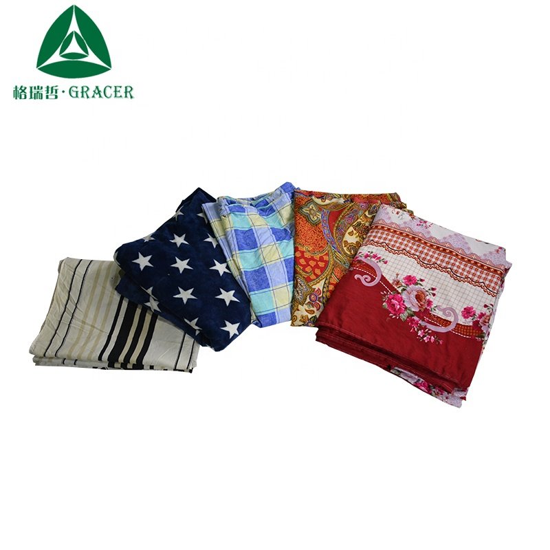 Korean Second Hand Bedsheet 50Kg Used Clothes in Bales for Pakistan
