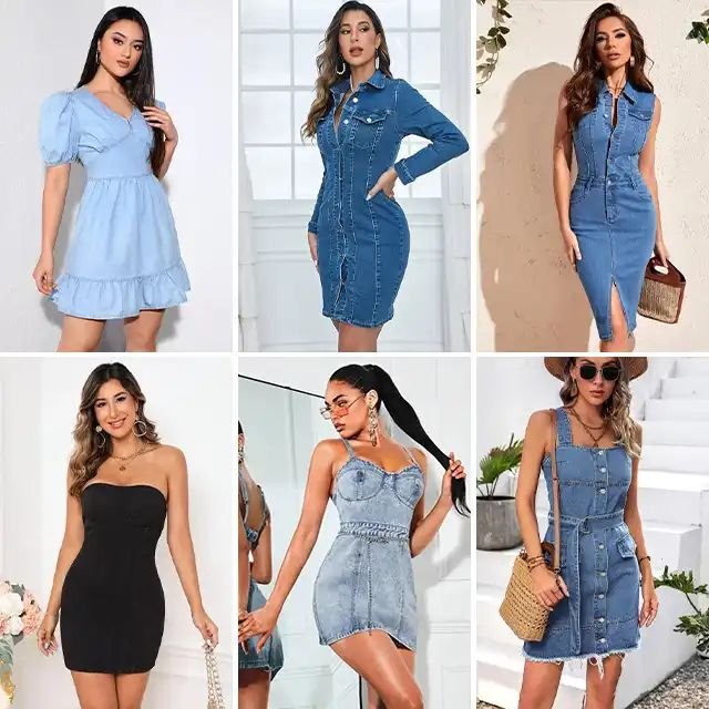 Wholesale bulk hot summer fashion women's denim mixed packaging used clothes used