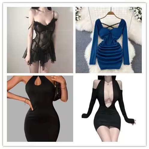 WO Wholesale for Supplier 2024 Brand New Tops Mix Assorted Dress Bulk Bales women Clothes used Clothing Womens Dresses Bale