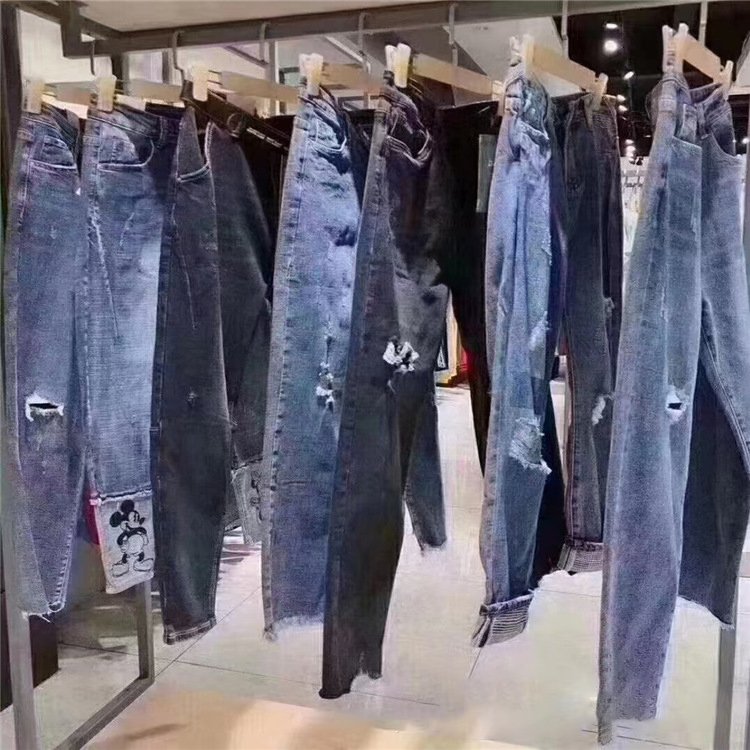 2022 New jeans mixed packaging sale Affordable used denim pants used clothes