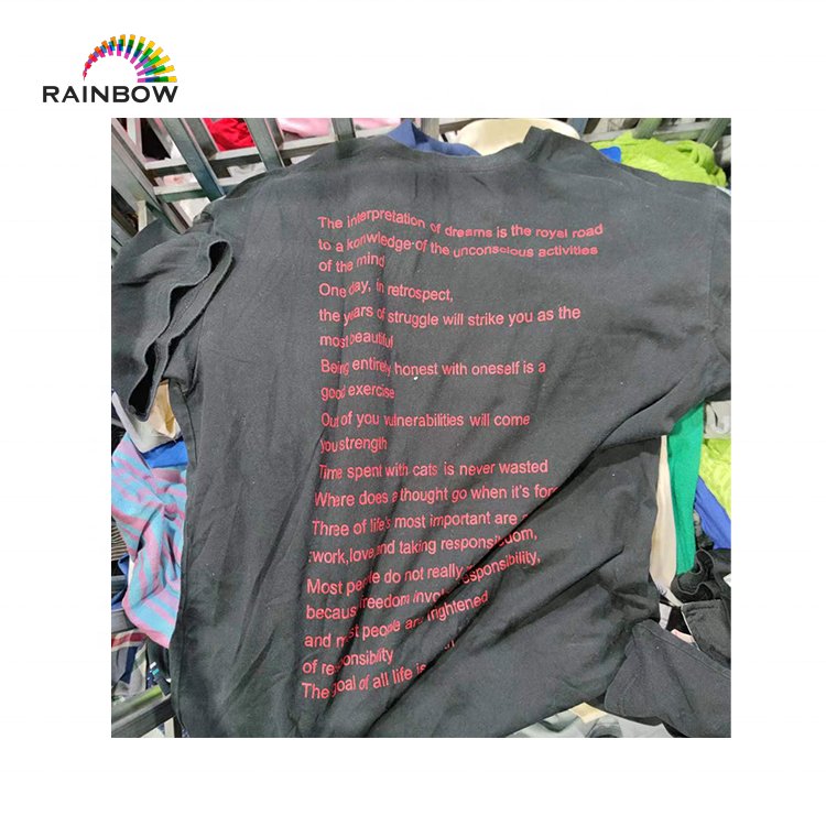 ukay ukay bales premium thrift tshirts second hand crewneck round neck t shirts used clothes for men