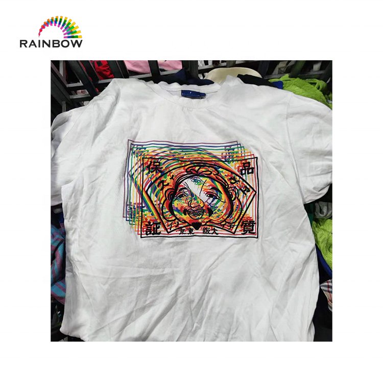ukay ukay bales premium thrift tshirts second hand crewneck round neck t shirts used clothes for men