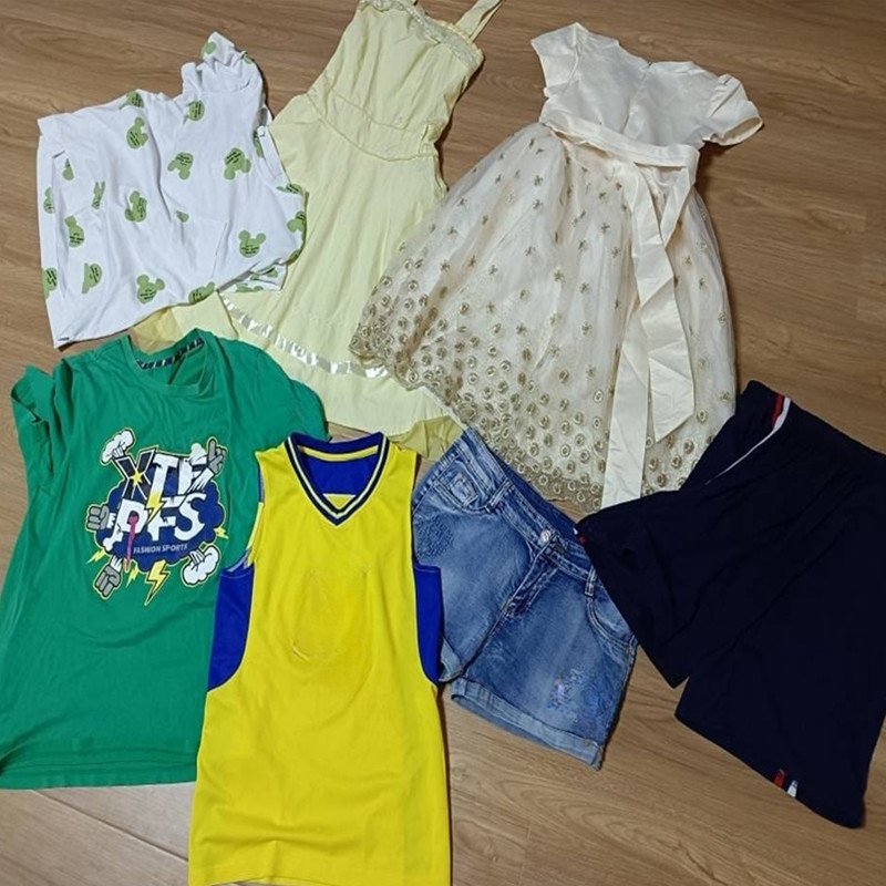 Factory Wholesale Stock Boys Children Used Clothes Bales Second Hand Baby Wear Girls Kids Used Clothing