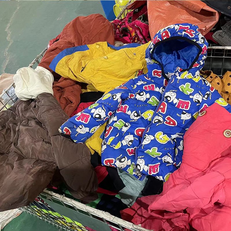 Factory Wholesale Stock Boys Children Used Clothes Bales Second Hand Baby Wear Girls Kids Used Clothing
