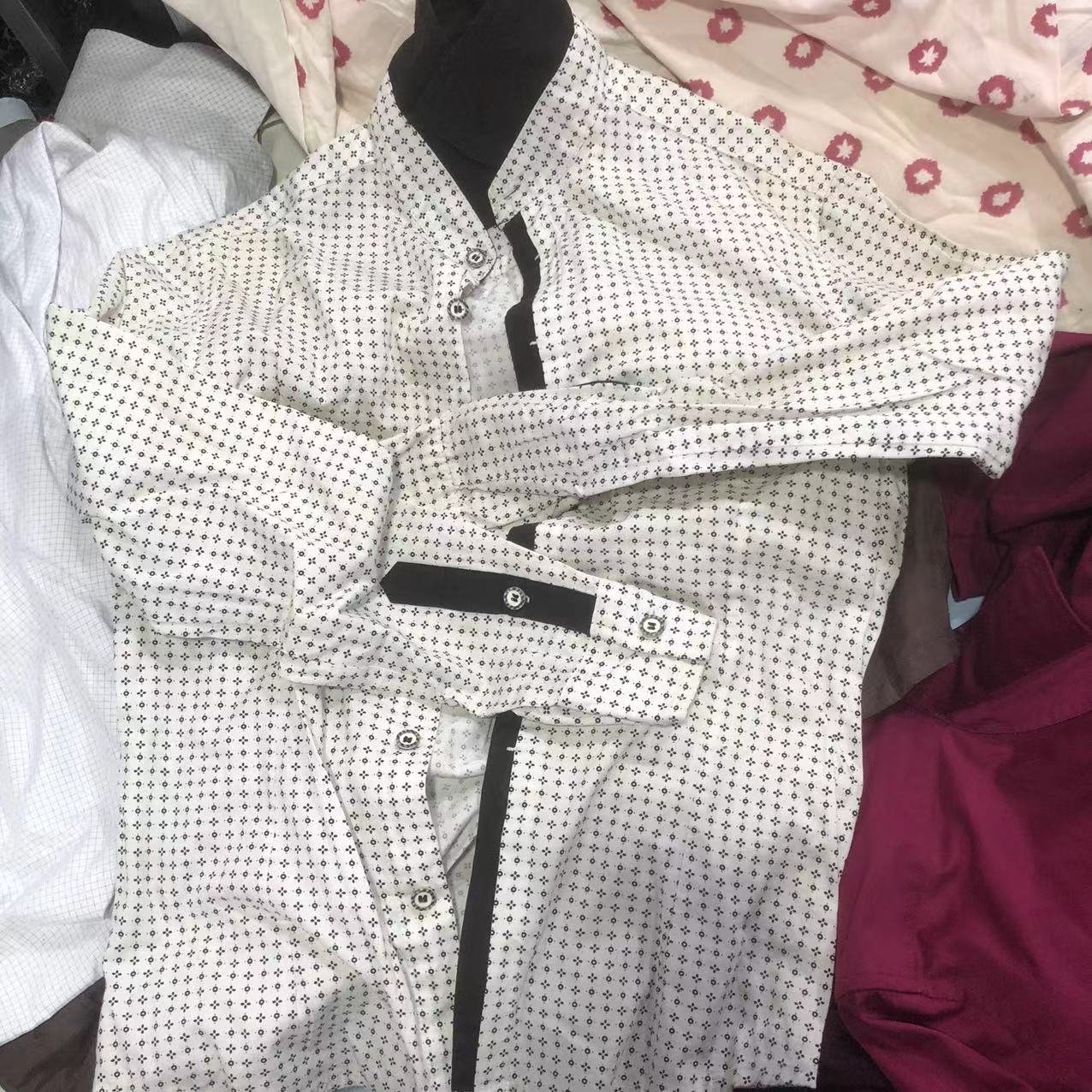 Summer Men Clothes Used Casual Male Top Clothing Shirts Bale Used