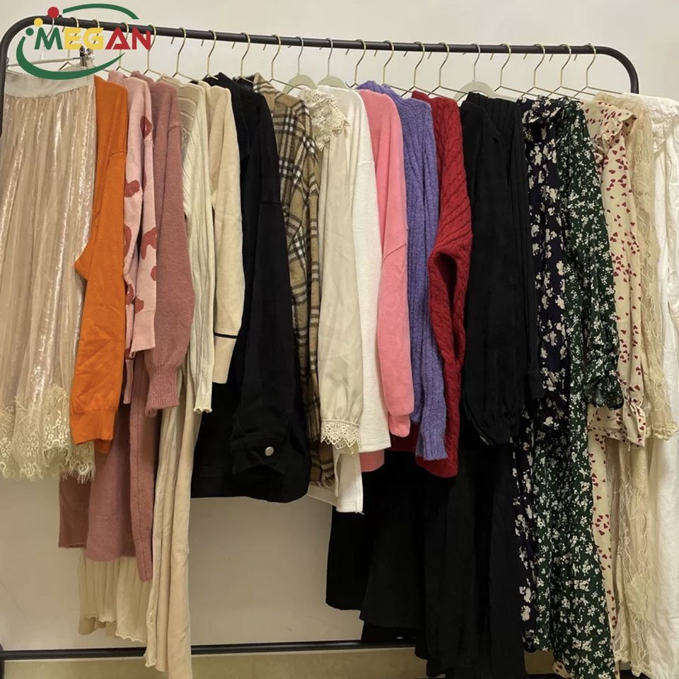 Megan Cheap High Quality Mixed Designer Famous Brands Women Used Clothes And Dresses
