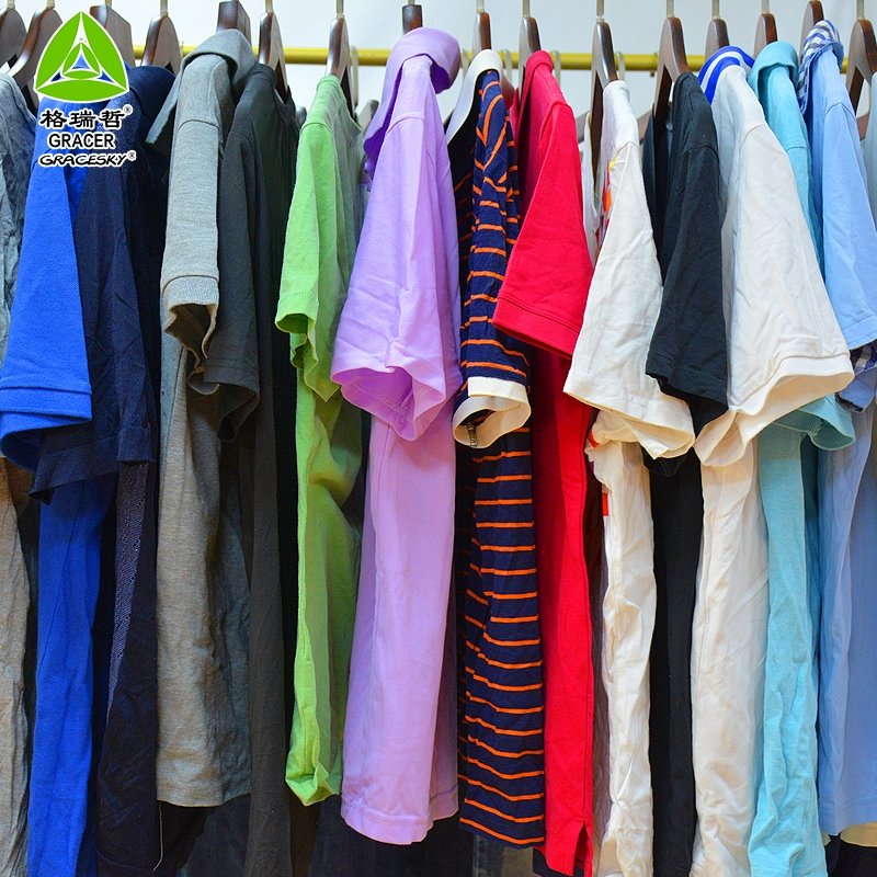 T-Shirt Second Hand Clothes Bulk Used Clothes Vintage Apparel Bale