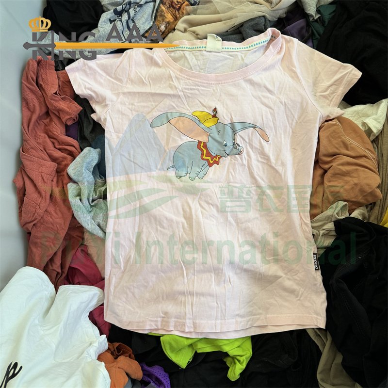 Original Woman Mixed Ladies Girls Fashion t-Shirt Luxury Brand Discount Apparel Kg Stock Clothes