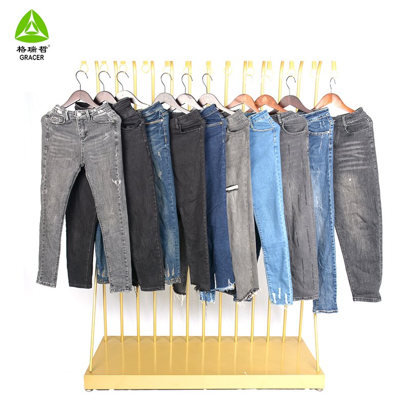 Ladies Jeans Used Clothes in Kg Uk Second Hand Clothes Used Clothing from Canada Summer for Women Adults Denim Preloved Jeans