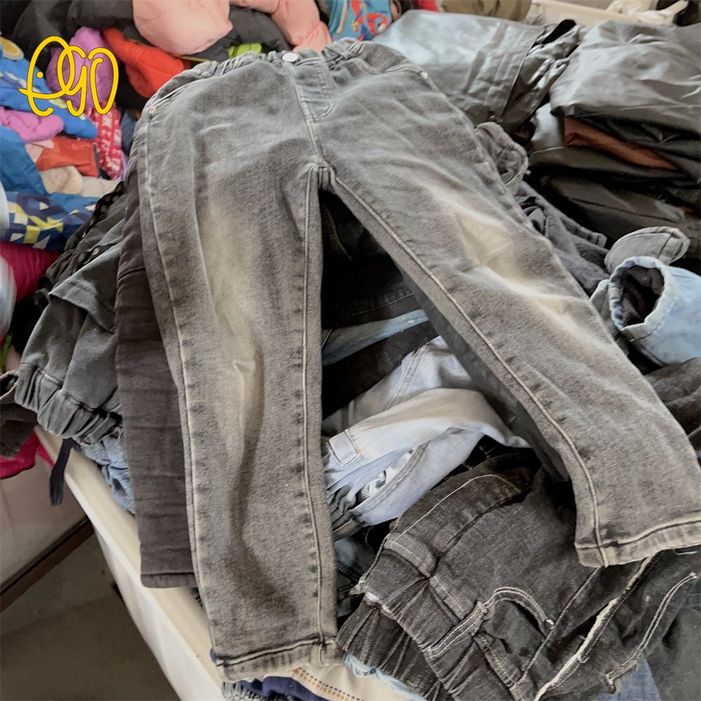 Kids Wholesale Winter Clothes Used Kids Pants Second Hand Baby Cotton Pants Used Children'S Pants Baby Winter Fashion Clothes