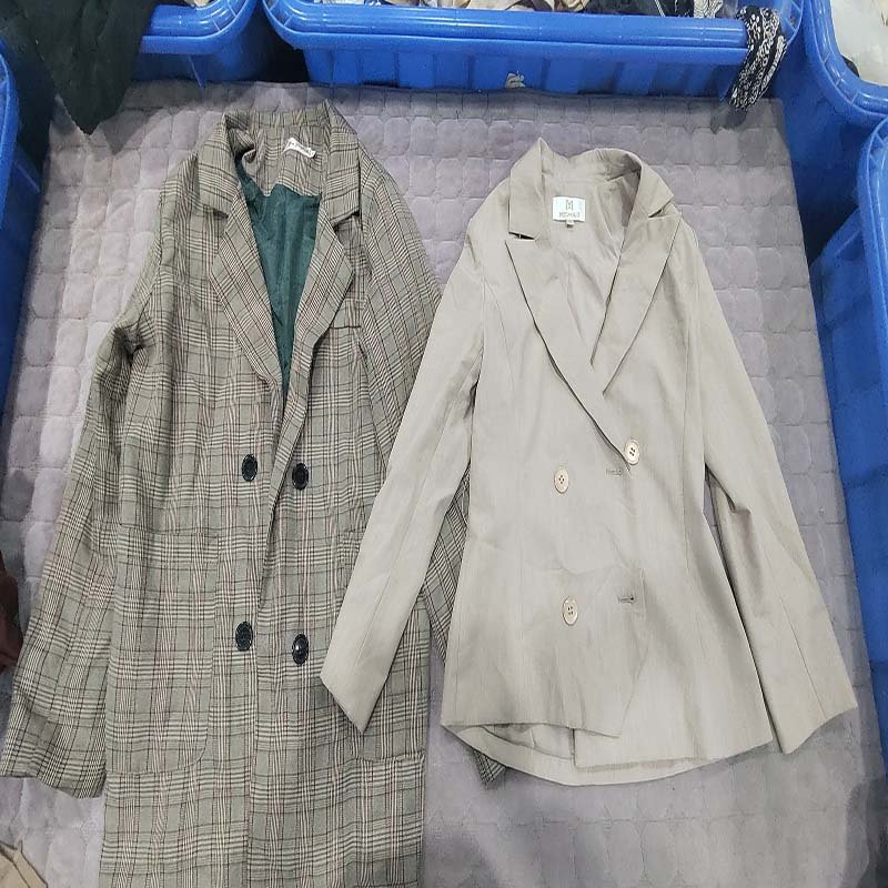 High Quality women's suit winter Fashion Female Office Suits Or Business used clothes