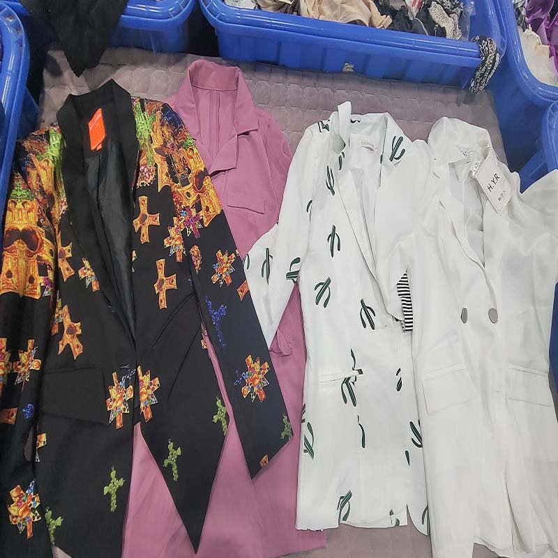 High Quality women's suit winter Fashion Female Office Suits Or Business used clothes