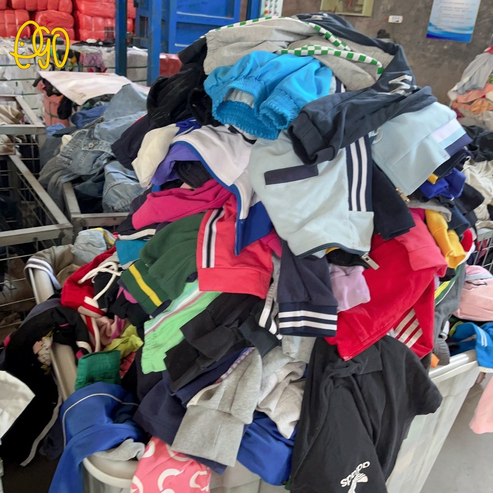 High Quality Bundle Bales 80Kg School Uniform From usa Nylon Sport Wear A Grade Used Clothes