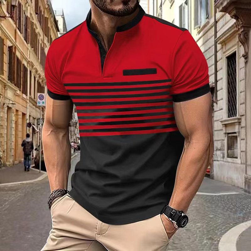 2024Summer Popular Men's T Shirts Breathable Quick Drying Short Sleeves used clothes bales free shipping apparel stock