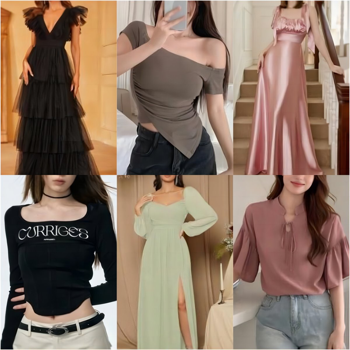 Branded Clothes Women's Mix Style Stock Dresses T-shirts ropa mujer Small Shirts Pants Skirts Used Clothes