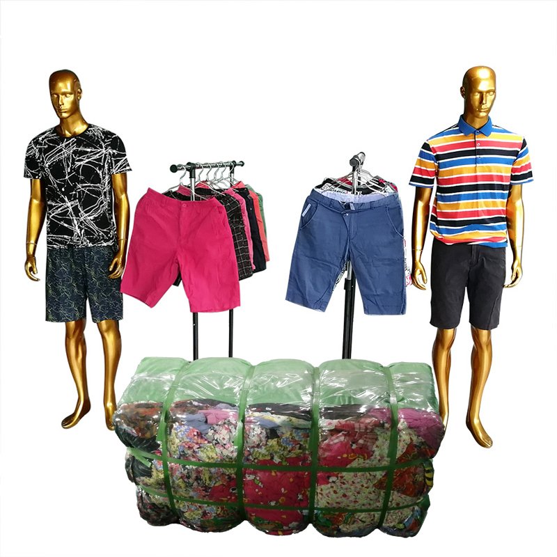 Second Hand Clothes Bales Korean Wear Men Original Short Pants Bundle Clothing Used Clothes