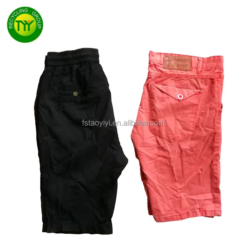 Second Hand Clothes Bales Korean Wear Men Original Short Pants Bundle Clothing Used Clothes