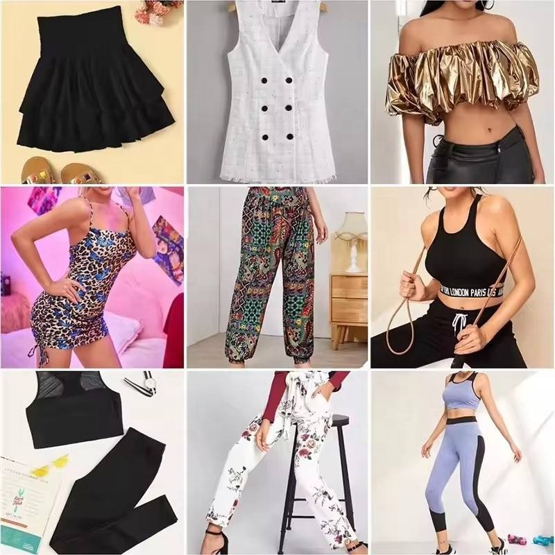 Try Free Clothes Shipping Ropa Bales Supplier Dress Bulk Clothes Mix Swimsuit Bale Bulk Brand New