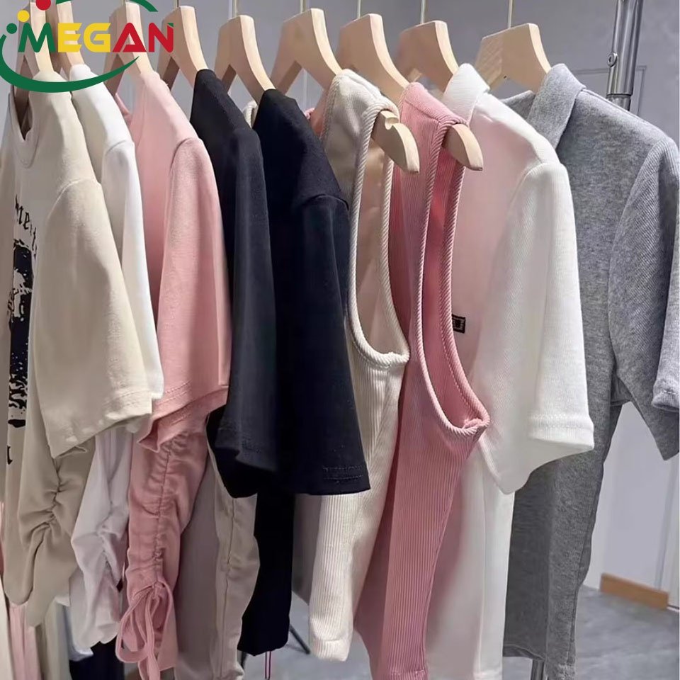 Megan Cheap Price 2023 Bulk Items Wholesale Lots Used Clothes Used Tops For Women