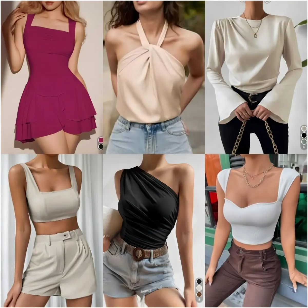Stock Wholesale Bulks New Bales Clothes Used Clothes Bales For Women Long Dresses Brand Discount Women's Clothing Dress WO