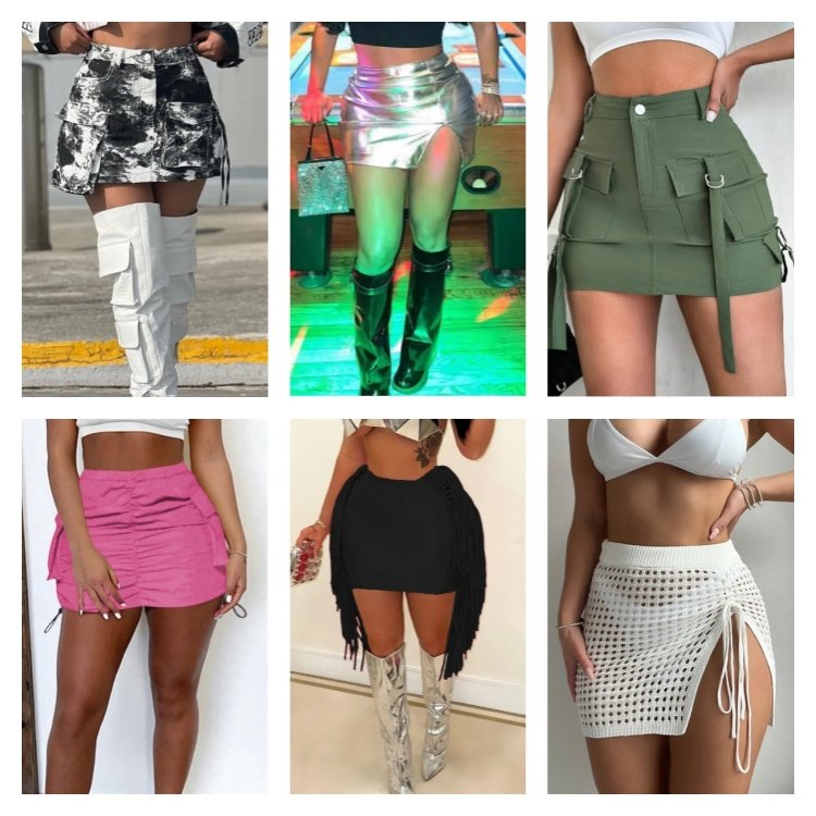 Factory direct sales 2023 summer women's high waisted short skirt mini pleated skirt girl uniform random shipment