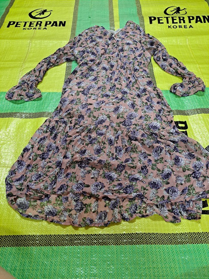 Used clothes(clothing) : Ladies Silky One-piece Dress(bale)